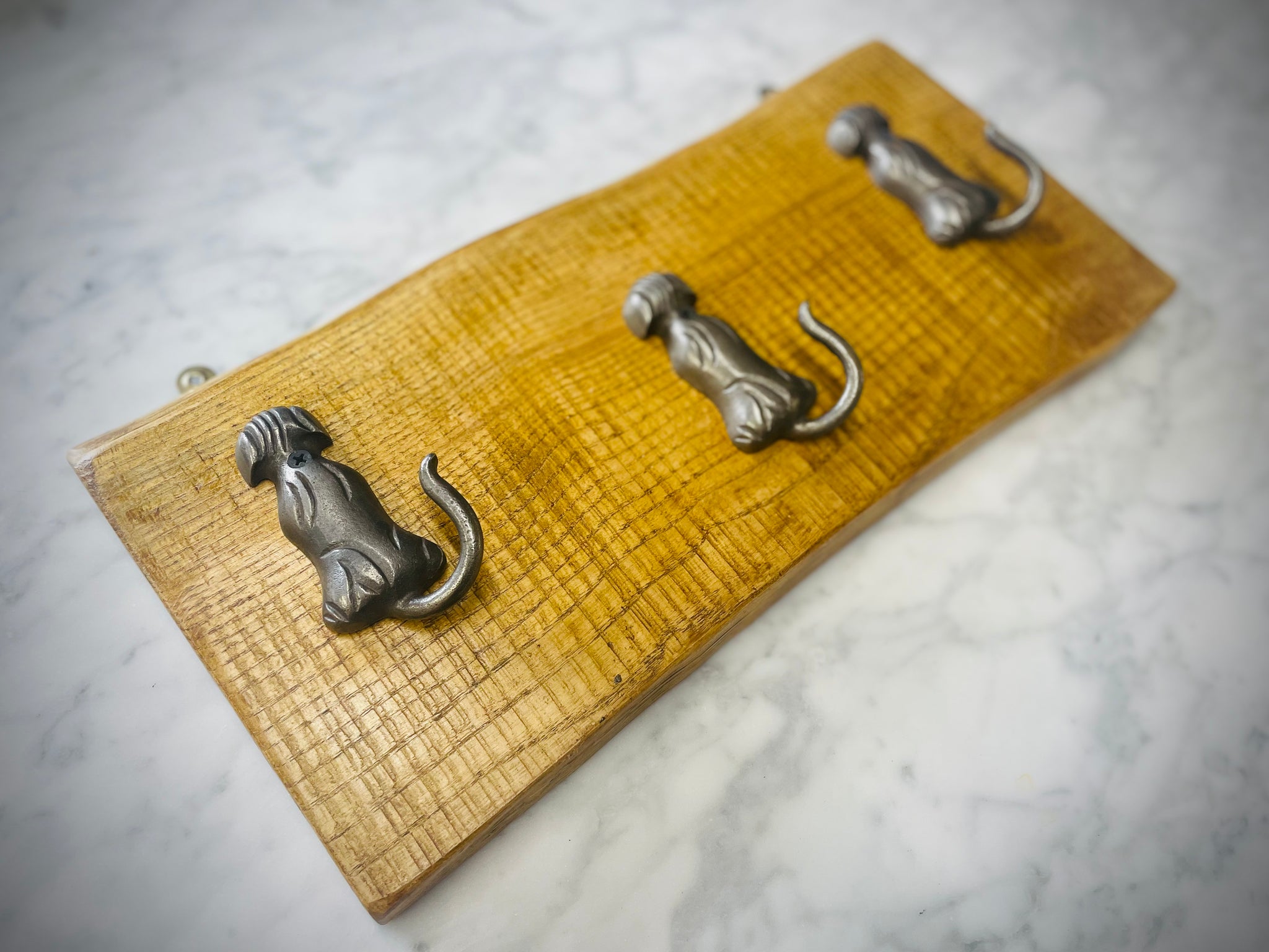 Handmade Dog Tails Lead Rack - Stax Reclamation