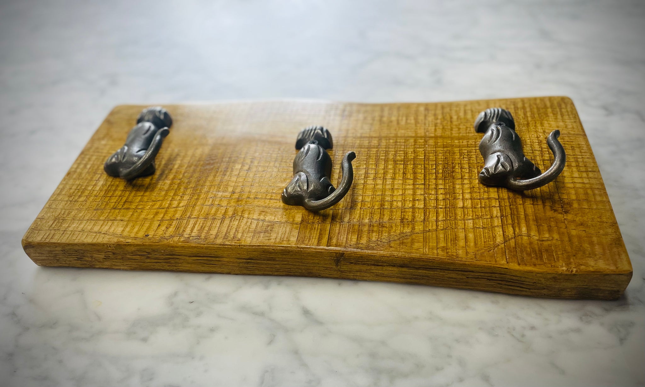 Handmade Dog Tails Lead Rack - Stax Reclamation