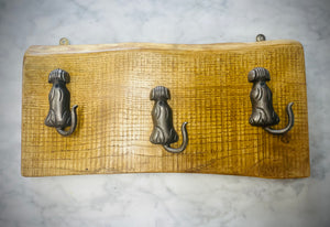 Handmade Dog Tails Lead Rack
