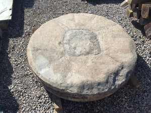 Large Granite Millstone/Wheel 49 Inch