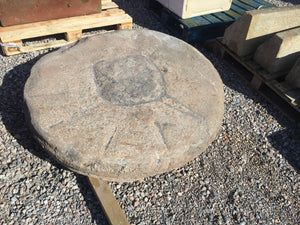Large Granite Millstone/Wheel 49 Inch