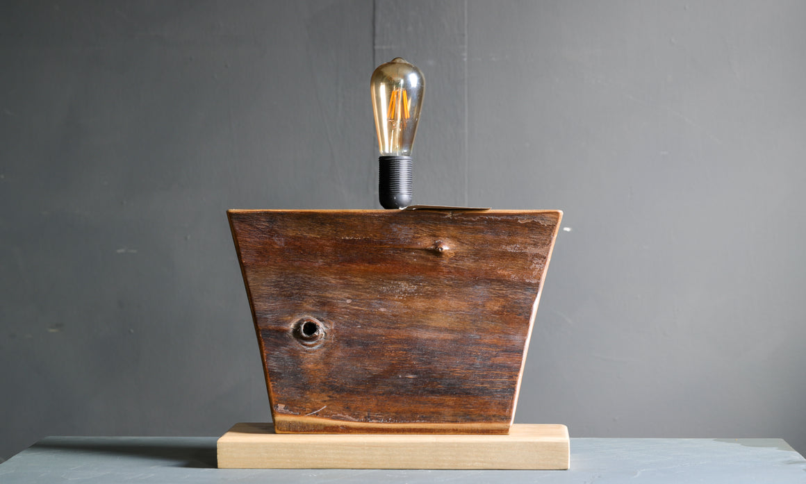 Handmade Wooden Lamp