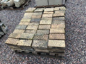 Victorian Candy Star Brick Pavers