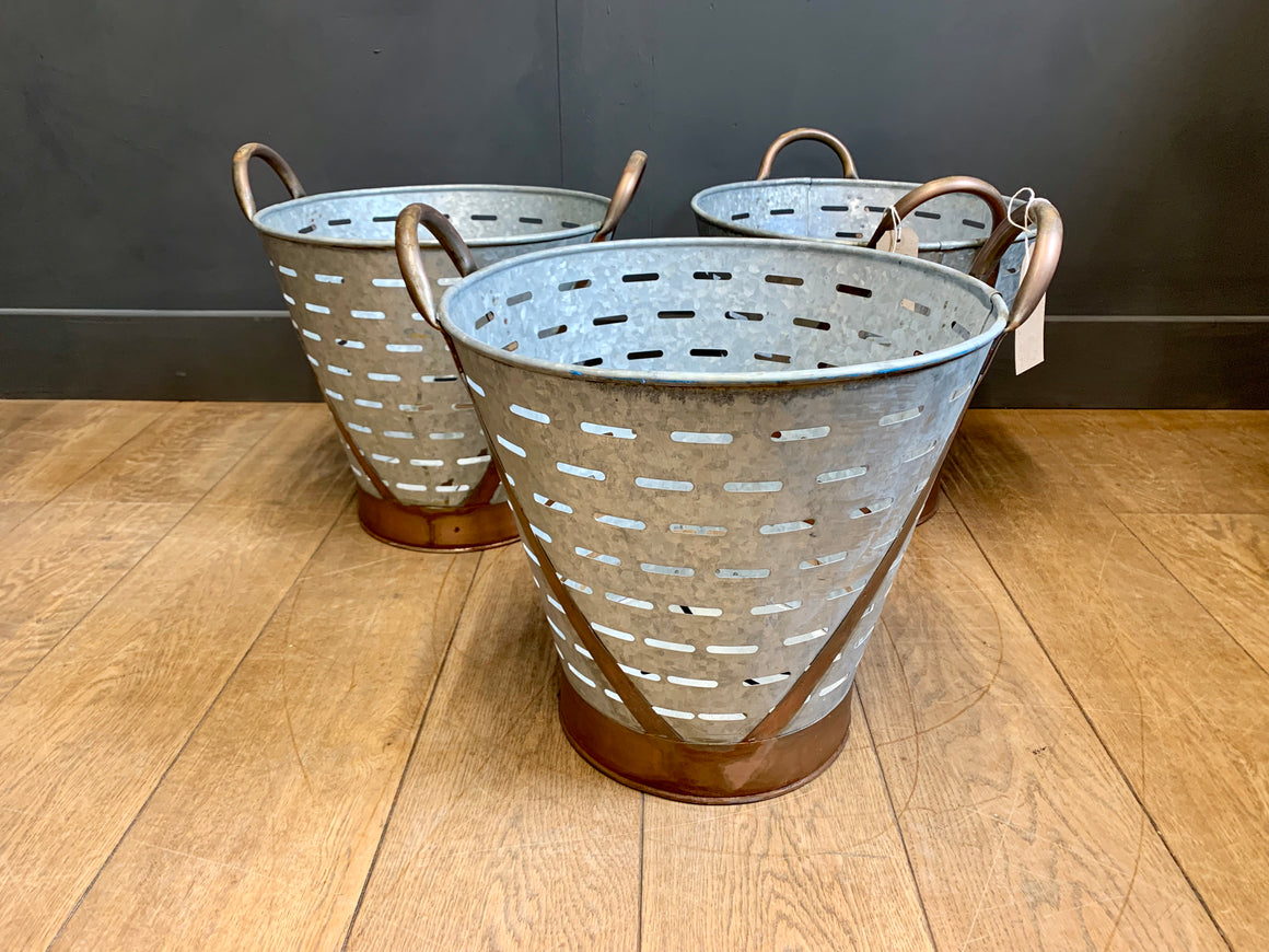 Oyster Bucket Planters