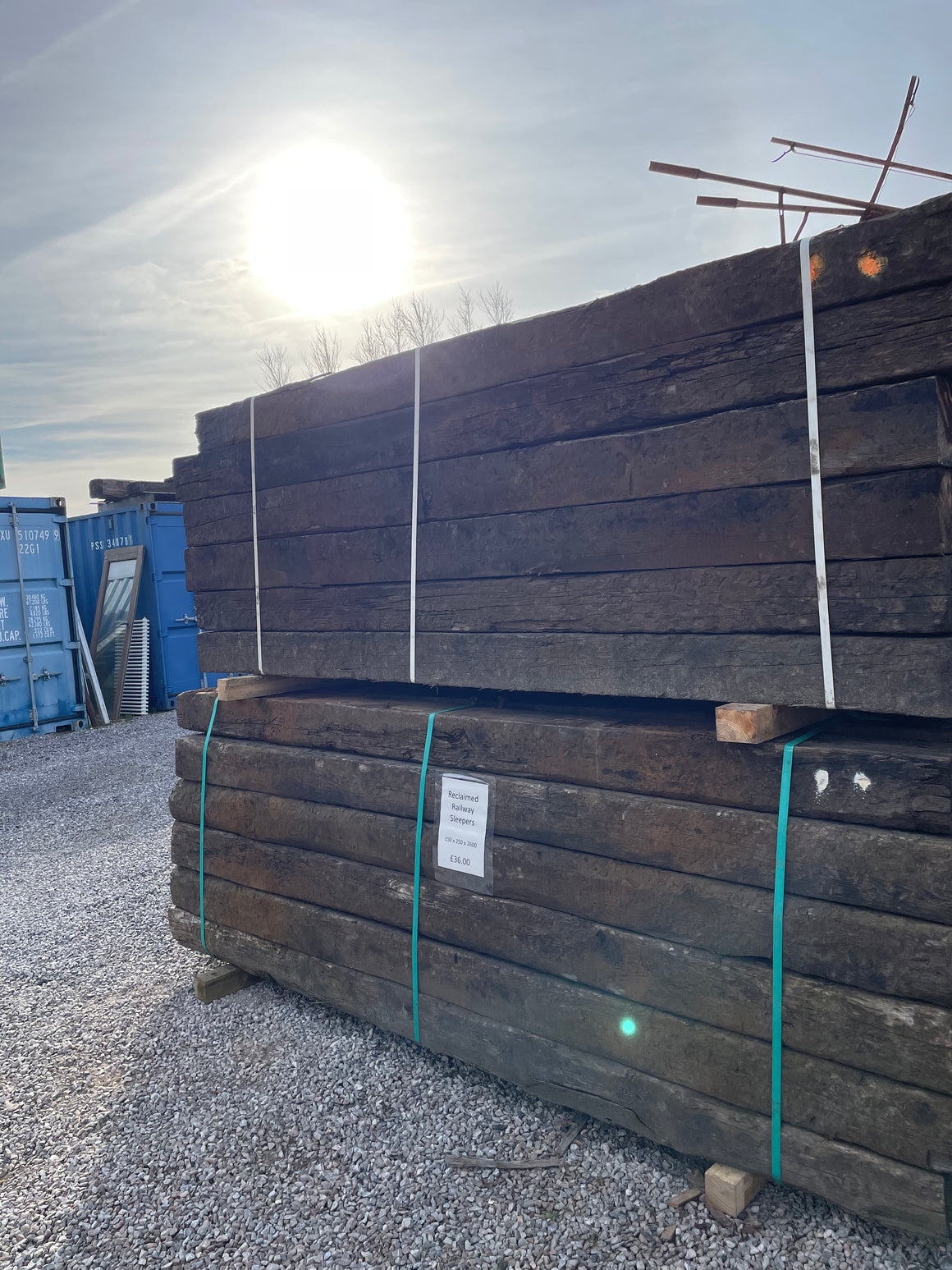 Reclaimed Railway Sleepers